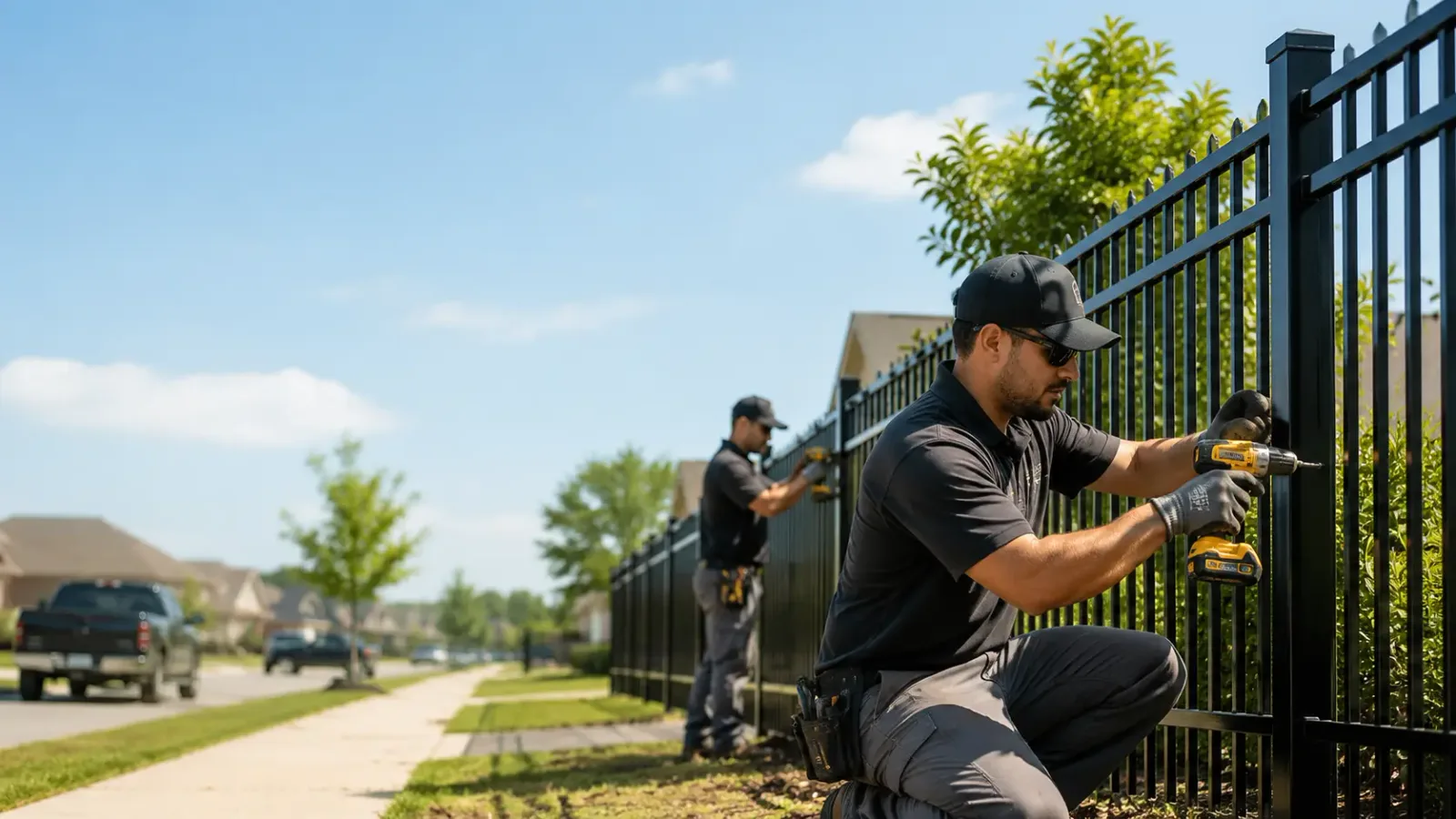 Metal Fence Installation in Davidsonville, MD